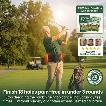 FairwayCore™ - Sport-Specific Lumbar Brace for Golfers 45+