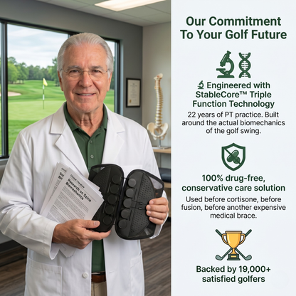 FairwayCore™ - Sport-Specific Lumbar Brace for Golfers 45+
