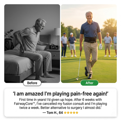 FairwayCore™ - Sport-Specific Lumbar Brace for Golfers 45+